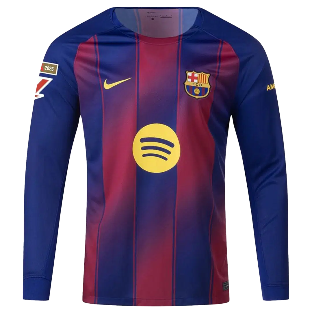 חולצת משחק ארוכה ברצלונה בית 25/26