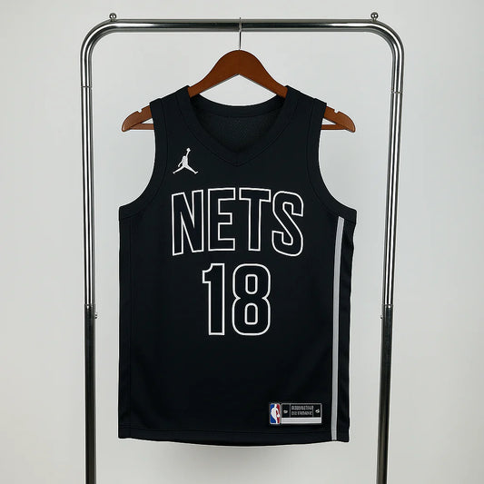 גופיית NBA דני וולף שחורה בברוקלין נטס