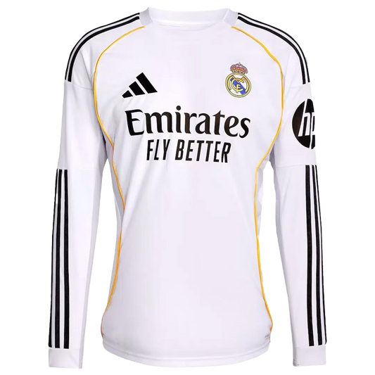 חולצת משחק ארוכה ריאל מדריד בית 25/26